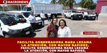 FACILITA GOBERNADORA MARA LEZAMA LA ATENCIÓN, CON MAYOR RAPIDEZ, A LABORES DE MANTENIMIENTO EN ESCUELAS DE EDUCACIÓN BÁSICA