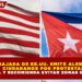 EMBAJADA DE EE.UU. EMITE ALERTA A CIUDADANOS POR PROTESTAS EN CUBA Y RECOMIENDA EVITAR ZONAS DE RIESGO