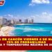 CLIMA EN CANCÚN VIERNES 6 DE MARZO:  75% DE PROBABILIDAD DE LLUVIA Y TEMPERATURA MÁXIMA DE 30 GRADOS