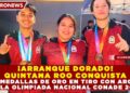¡ARRANQUE DORADO! QUINTANA ROO CONQUISTA 5 MEDALLAS DE ORO EN TIRO CON ARCO EN LA OLIMPIADA NACIONAL CONADE 2026
