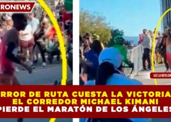 ERROR DE RUTA CUESTA LA VICTORIA: EL CORREDOR MICHAEL KIMANI PIERDE EL MARATÓN DE LOS ÁNGELES