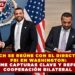HARFUCH SE REÚNE CON EL DIRECTOR DEL FBI EN WASHINGTON: PRESUME CAPTURAS CLAVE Y REFUERZA COOPERACIÓN BILATERAL