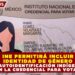 INE PERMITIRÁ INCLUIR IDENTIDAD DE GÉNERO Y AUTOIDENTIFICACIÓN INDÍGENA EN LA CREDENCIAL PARA VOTAR