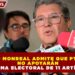 RICARDO MONREAL ADMITE QUE PT Y PVEM NO APOYARÁN REFORMA ELECTORAL DE 11 ARTÍCULOS