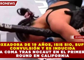BOXEADORA DE 19 AÑOS, ISIS SIO, SUFRE CONVULSIÓN Y ES INDUCIDA A COMA TRAS NOCAUT EN EL PRIMER ROUND EN CALIFORNIA