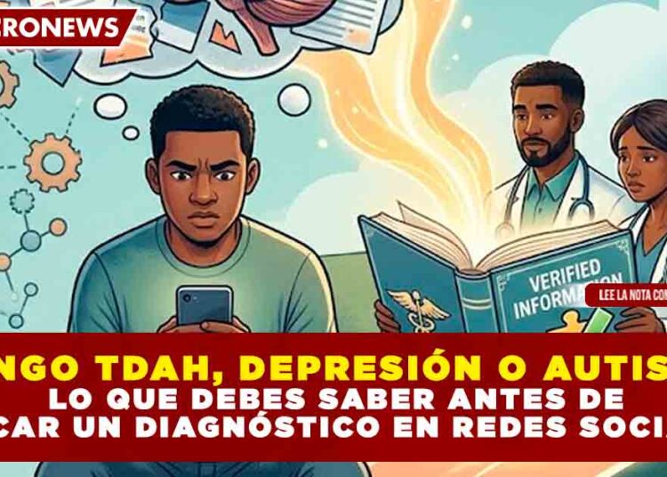 ¿TENGO TDAH, DEPRESIÓN O AUTISMO? LO QUE DEBES SABER ANTES DE BUSCAR UN DIAGNÓSTICO EN REDES SOCIALES