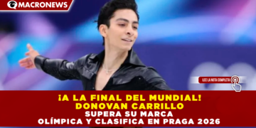 ¡A LA FINAL DEL MUNDIAL! DONOVAN CARRILLO SUPERA SU MARCA OLÍMPICA Y CLASIFICA EN PRAGA 2026