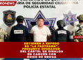 DETIENEN A ESPOSO DE «LA PASTRANA», PRESUNTO OPERADOR DEL CÁRTEL DE SINALOA EN CANCÚN CON DOSIS DE DROGA