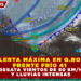 ALERTA MÁXIMA EN QUINTANA ROO: FRENTE FRÍO 41 DESATA VIENTOS DE 80 KM/H Y LLUVIAS INTENSAS