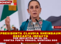PRESIDENTA CLAUDIA SHEINBAUM DESCARTA IMPACTO POR INICIATIVA DE EE. UU. CONTRA PUNTA VENADO, QUINTANA ROO