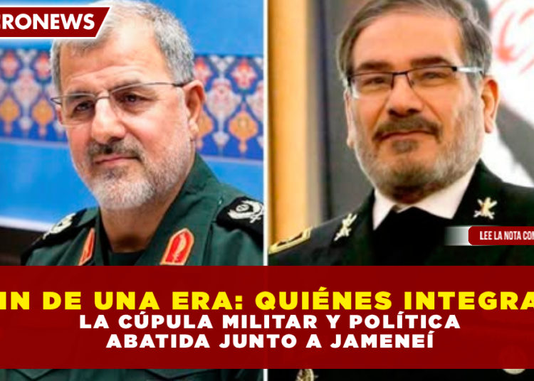 EL FIN DE UNA ERA: QUIÉNES INTEGRABAN LA CÚPULA MILITAR Y POLÍTICA ABATIDA JUNTO A JAMENEÍ