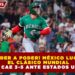 ¡DE PODER A PODER! MÉXICO LUCHA EN EL CLÁSICO MUNDIAL PERO CAE 3-5 ANTE ESTADOS UNIDOS