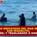 JOVEN ES RESCATADO DEL MAR EN PLAYA SAN MIGUELITO, CANCÚN, Y TRASLADADO A HOSPITAL