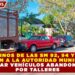 VECINOS DE LAS SM 92, 94 Y 100 URGEN A LA AUTORIDAD MUNICIPAL RETIRAR VEHÍCULOS ABANDONADOS POR TALLERES.