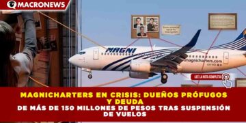 MAGNICHARTERS EN CRISIS: DUEÑOS PRÓFUGOS Y DEUDA DE MÁS DE 150 MILLONES DE PESOS TRAS SUSPENSIÓN DE VUELOS