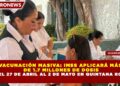 VACUNACIÓN MASIVA: IMSS APLICARÁ MÁS DE 1.7 MILLONES DE DOSIS DEL 27 DE ABRIL AL 2 DE MAYO EN QUINTANA ROO