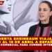 PRESIDENTA SHEINBAUM VIAJARÁ DEL 16 AL 19 DE ABRIL A ESPAÑA EN VUELO COMERCIAL PARA CUMBRE INTERNACIONAL