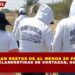 LOCALIZAN RESTOS DE AL MENOS 20 PERSONAS EN FOSAS CLANDESTINAS DE CORTAZAR, GUANAJUATO
