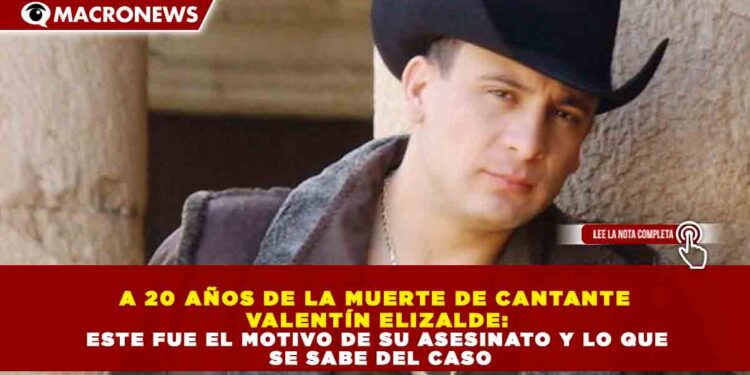 A 20 AÑOS DE LA MUERTE DE CANTANTE VALENTÍN ELIZALDE: ESTE FUE EL MOTIVO DE SU ASESINATO Y LO QUE SE SABE DEL CASO