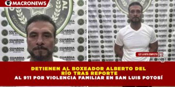 DETIENEN AL BOXEADOR ALBERTO DEL RÍO TRAS REPORTE AL 911 POR VIOLENCIA FAMILIAR EN SAN LUIS POTOSÍ