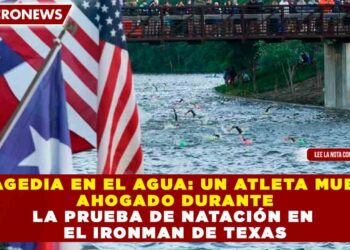 TRAGEDIA EN EL AGUA: UN ATLETA MUERE AHOGADO DURANTE LA PRUEBA DE NATACIÓN EN EL IRONMAN DE TEXAS