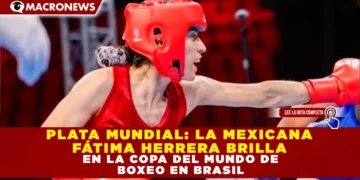 PLATA MUNDIAL: FÁTIMA HERRERA BRILLA EN LA COPA DEL MUNDO DE BOXEO EN BRASIL