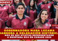 GOBERNADORA MARA LEZAMA ABANDERA A DELEGACIÓN HISTÓRICA: MÁS DE 800 ATLETAS REPRESENTARÁN A QUINTANA ROO EN CONADE 2026