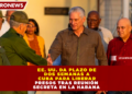 EE. UU. DA PLAZO DE DOS SEMANAS A CUBA PARA LIBERAR PRESOS TRAS REUNIÓN SECRETA EN LA HABANA