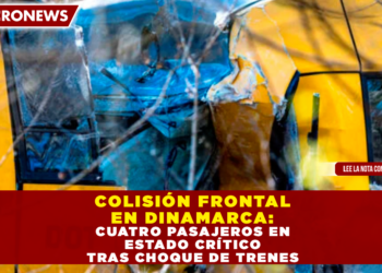COLISIÓN FRONTAL EN DINAMARCA: CUATRO PASAJEROS EN ESTADO CRÍTICO TRAS CHOQUE DE TRENES