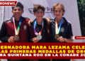 GOBERNADORA MARA LEZAMA CELEBRA LAS PRIMERAS MEDALLAS DE ORO PARA QUINTANA ROO EN LA CONADE 2026
