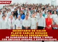 SECRETARIO DE SALUD FLAVIO CARLOS ROSADO IMPULSA LA PREVENCIÓN DE QUEMADURAS EN NIÑAS Y NIÑOS CON ENFOQUE HUMANO Y ESPECIALIZADO