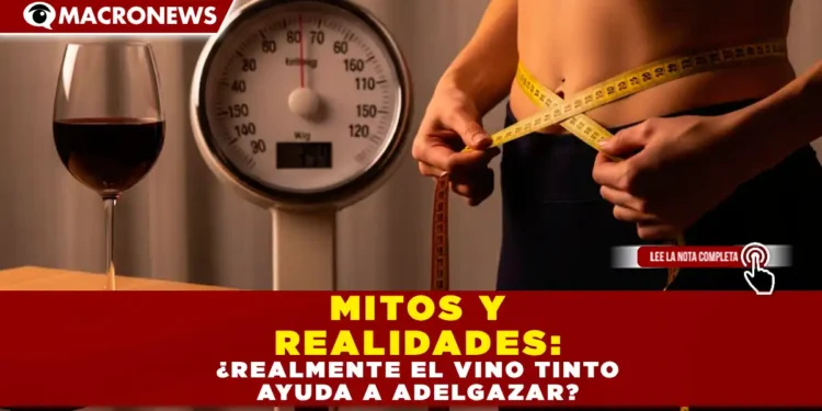 MITOS Y REALIDADES: ¿REALMENTE EL VINO TINTO AYUDA A ADELGAZAR?