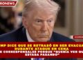 TRUMP DICE QUE SE RETRASÓ EN SER EVACUADO DURANTE ATAQUE EN CENA DE CORRESPONSALES PORQUE “QUERÍA VER QUÉ ESTABA PASANDO”