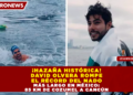 ¡HAZAÑA HISTÓRICA! DAVID OLVERA ROMPE EL RÉCORD DEL NADO MÁS LARGO EN MÉXICO: 85 KM DE COZUMEL A CANCÚN